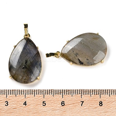 pendentifs labradorite naturelle(G-U002-01G-A)-3