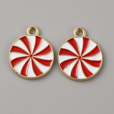 Christmas Themed Alloy Enamel Pendants(ENAM-WH0058-017G)-2