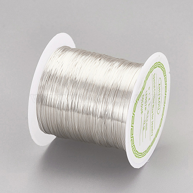 Round Copper Wire Copper Beading Wire for Jewelry Making(CWIR-F001-S-0.3mm)-2