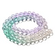 Dyed & Heated Synthetic Quartz Beads Strands(G-P502-01B-03)-3