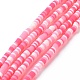 Handmade Polymer Clay Beads Strands(CLAY-R089-3mm-006)-1