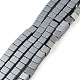 Grade AA Non-magnetic Synthetic Hematite Cube Beads Strands(G-F161-11C)-1