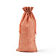 Rectangle Polyester Imitation Burlap Packing Pouches(ABAG-N009-01A-04)-3