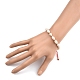 Bracelets de perles tressées en fil de nylon ajustable(BJEW-JB05382-01)-4