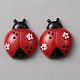 Opaque Resin Insect Cabochons(DIY-TAC0020-21)-1