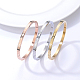 3Pcs 3 Colors Stainless Steel Hinged Bangles(DB9414-1)-3