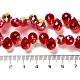 Electroplate Glass Beads Strands(X-EGLA-D030-17F)-4