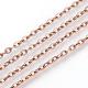 Brass Cable Chains Necklaces(MAK-R019-R)-2