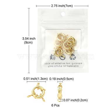 Rack Plating Brass Spring Ring Clasps(KK-YW0001-47)-4