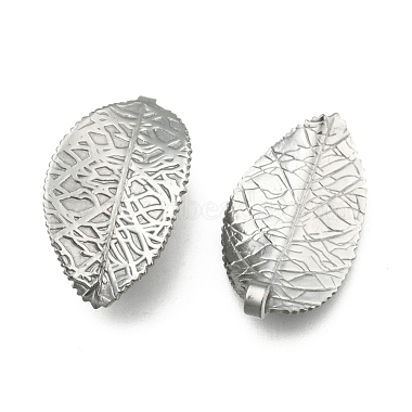 Stainless Steel Color Leaf Stainless Steel Pendants