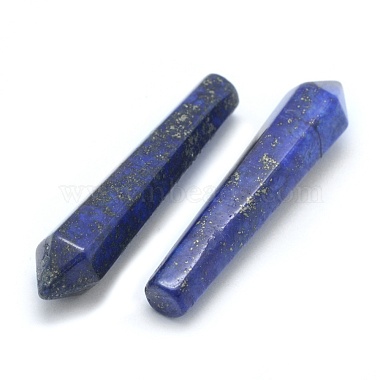 Natural Lapis Lazuli Pointed Beads(G-E490-E20)-2