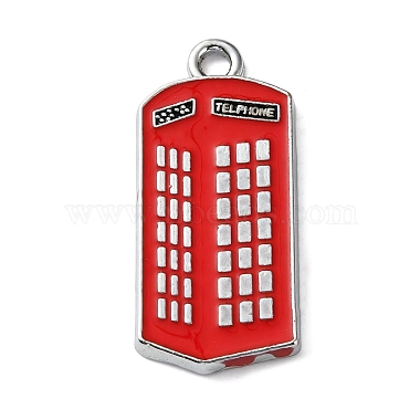Alloy Enamel Pendants(ENAM-F163-03B-P)-1