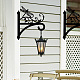 Iron Hanging Plant Hanger Bracket(HJEW-WH0095-013)-7