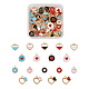 Cheriswelry 72Pcs 18 Style Alloy Enamel Charms & Pendants(ENAM-CW0001-11)-2