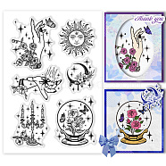 Custom PVC Plastic Clear Stamps, for DIY Scrapbooking, Photo Album Decorative, Cards Making, Mixed Shapes, 160x110x3mm(DIY-WH0448-0389)