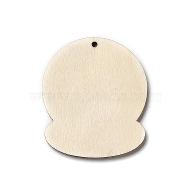 Single Face Printed Wood Pendants(WOOD-H102-02C)-3