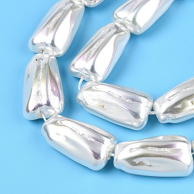 Transparent Spray Painted Glass Beads Strands(GLAA-N001-41)-4