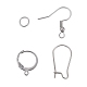 Bricolage 40 paires ours kits de boucles d'oreilles en résine transparente(DIY-LS0001-02)-3