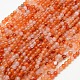 Chapelets de perles en cornaline naturelle(G-N0006-4mm-17)-6