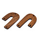 Resin & Walnut Wood Pendants(WOOD-N011-007)-3