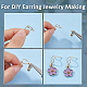 30Pcs Brass Stud Earring Findings(KK-HS0001-73B)-4