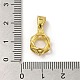 Rack Plating 925 Sterling Silver Cage Pendant(STER-G038-01G)-3