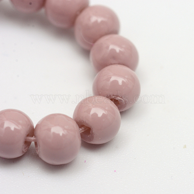 Chapelets de perles en verre peintes(DGLA-S071-6mm-B24)-4