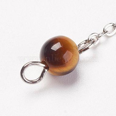 Chakra Natural Tiger Eye Dowsing Pendulums(G-F516-01J)-4