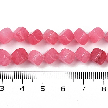 Dyed Natural Rhodonite Beads Strands(G-A257-A19-01)-5