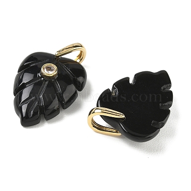Natural Obsidian Pendants(GG-CBA105B-01C-G)-2