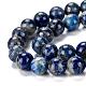 Natural Lapis Lazuli Round Bead Strands(G-E262-01-8mm)-5