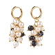 Natural Pearl Cluster Earrings(EJEW-JE04515)-3