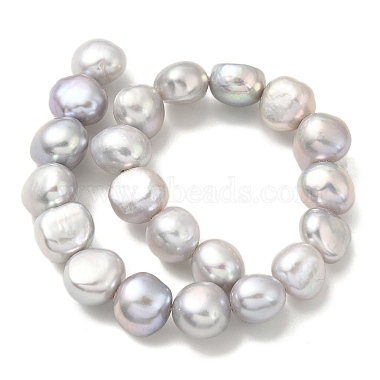 Dyed Natural Cultured Freshwater Pearl Beads Strands(PEAR-A006-10G)-3