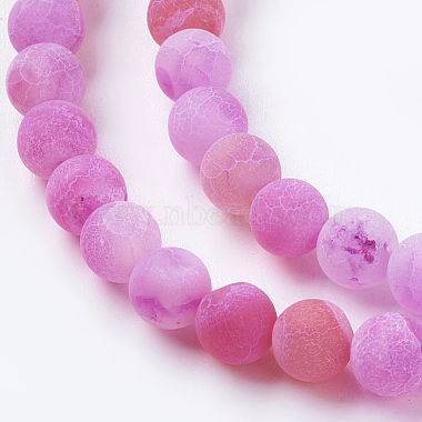 Natural Weathered Agate Beads Strands(G-G589-6mm-10)-3