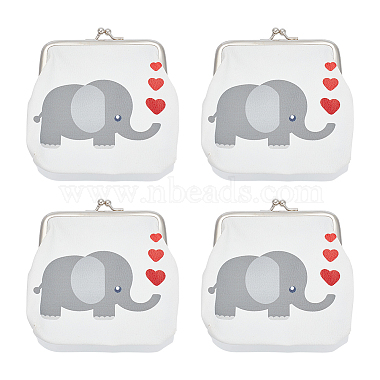 White Elephant Imitation Leather Wallets