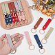 18Pcs 6 Colors PU Leather Keychains(KEYC-SC0002-02)-3