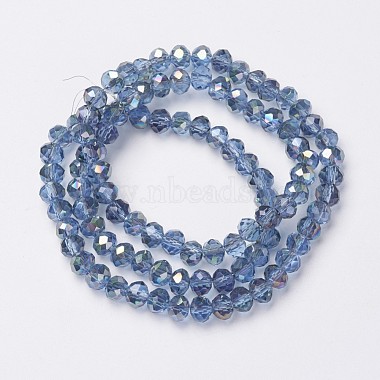Electroplate Transparent Glass Beads Strands(X-EGLA-A034-T6mm-S09)-2