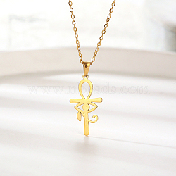 Fashionable stainless steel pendant necklace suitable for daily wear for women.(AI3619-1)
