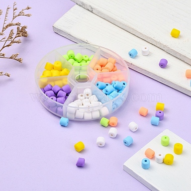 6 brins de perles en pâte polymère couleurs(CLAY-YW0001-18)-7