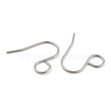 316 crochets de boucle d'oreille en acier inoxydable chirurgical(STAS-D093-01A-P)-2