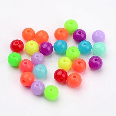 Fluorescent Acrylic Beads(X-MACR-R517-8mm-M)-2