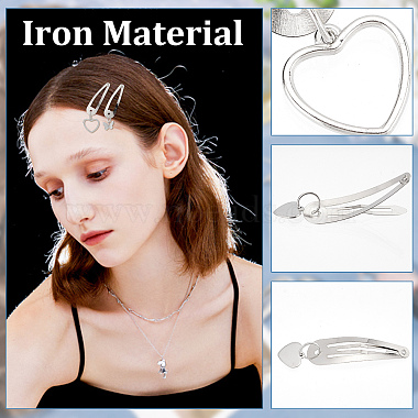 36Pcs 6 Style Iron Snap Hair Clips(PHAR-CP0001-08)-4