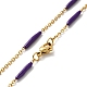 Enamel Bar Link Chain Necklace(STAS-B025-02G-06)-2