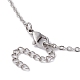 Natural Mixed Gemstone Chakra Theme Necklace(NJEW-JN04576-01)-6
