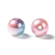 perles en plastique imitation perles arc-en-abs(OACR-Q174-12mm-M)-2