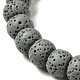 Natural Lava Rock Dyed Beads Strands(G-Z036-A01-M)-4