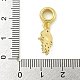 pendentifs européens en laiton plaqué et zircone cubique et perles en plastique ABS(KK-Z067-61B-G)-3