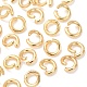 Messing Open Ringe springen(KK-G604-08G-20)-1
