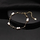 Shell Pearl Beaded Bracelets(BJEW-G724-05G)-4