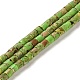 Synthetic Regalite/Imperial Jasper/Sea Sediment Jasper Beads Strands(G-F765-E05-01)-1